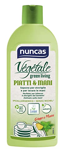Nuncas Vegetale Detergente Piattie Mani - 500ml