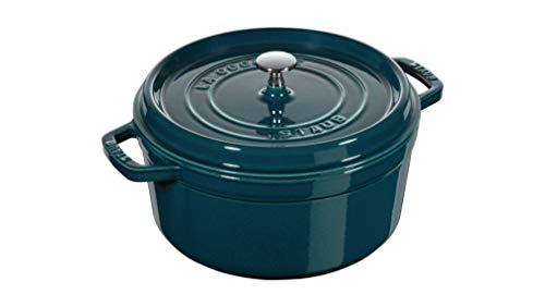 STAUB Casseruola/Cocotte in ghisa, Tonda 28 cm, 6,7 litri, La Mer